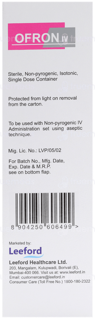 Ofron Iv Infusion 100 ML